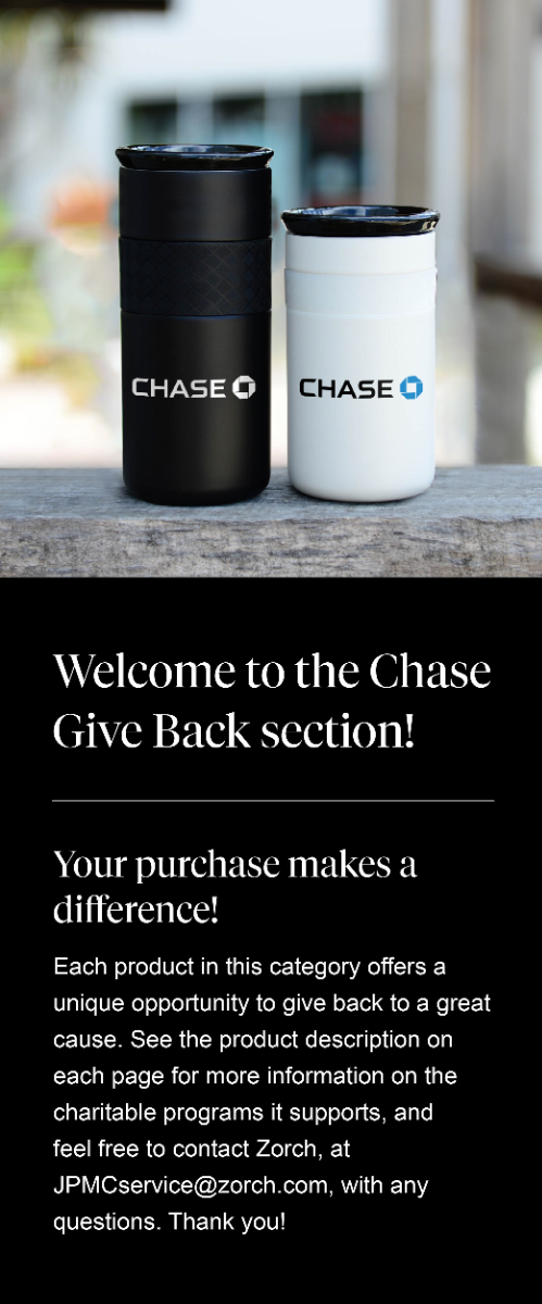 Welcome to the Chase Give Back section!